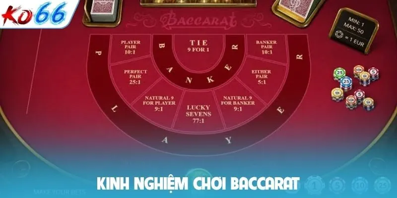 Kinh nghiệm chơi Baccarat